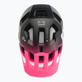 Casco da bici POC Kortal Race MIPS rosa fluo/nero uranio opaco 6