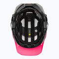 Casco da bici POC Kortal Race MIPS rosa fluo/nero uranio opaco 7