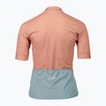 Maglia ciclismo donna POC Essential Road Logo rock salt/mineral blue 2