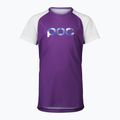 POC Essential MTB maglia da ciclismo per bambini viola zaffiro/bianco idrogeno