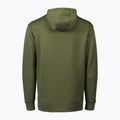 Felpa da trekking da uomo POC Poise Hoodie verde epidoto 5