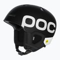 Casco da sci POC Auric Cut BC MIPS nero uranio opaco 9