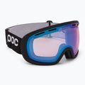 POC Fovea Clarity Photochromic nero uranio/clarity photo rosa chiaro/blu cielo occhiali da sci