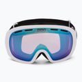 POC Fovea Mid Clarity Photochromic hydrogen white/clarity photo light pink/sky blue occhiali da sci 2