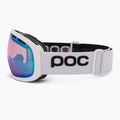 POC Fovea Mid Clarity Photochromic hydrogen white/clarity photo light pink/sky blue occhiali da sci 4
