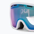 POC Fovea Mid Clarity Photochromic hydrogen white/clarity photo light pink/sky blue occhiali da sci 5