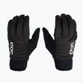 Guanti da ciclismo POC Thermal Lite nero uranio 3