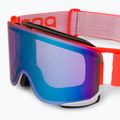 Occhiali da sci POC Nexal Clarity Comp arancione fluorescente/bianco idrogeno/blu spectris 6