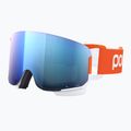 Occhiali da sci POC Nexal Clarity Comp arancione fluorescente/bianco idrogeno/blu spectris 8