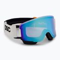 POC Nexal Mid Clarity Comp bianco idrogeno/nero uranio/blu spectris occhiali da sci 2