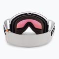 POC Nexal Mid Clarity Comp bianco idrogeno/nero uranio/blu spectris occhiali da sci 4