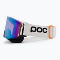 POC Nexal Mid Clarity Comp bianco idrogeno/nero uranio/blu spectris occhiali da sci 5
