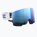 POC Nexal Mid Clarity Comp bianco idrogeno/nero uranio/blu spectris occhiali da sci 9