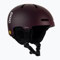 Casco da sci POC Fornix MIPS rosso granata opaco
