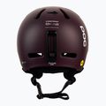 Casco da sci POC Fornix MIPS rosso granata opaco 3
