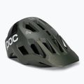 POC Kortal Race MIPS casco da bici verde epidoto/nero uranio metallizzato/opaco