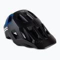 Casco da bici POC Kortal nero uranio/blu opale metallizzato/opaco