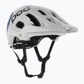 Casco da bicicletta MTB POC Tectal Race MIPS idrogeno bianco/blu opaco metallizzato