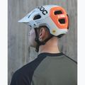 POC Tectal Race MIPS NFC idrogeno bianco/arancio fluorescente casco da bici avip 11