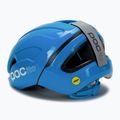 Casco da bici per bambini POC POCito Omne MIPS blu fluorescente 4