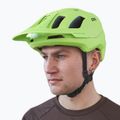 Casco da bici POC Axion giallo fluorescente/verde opaco 8