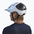 Casco da bici POC Axion Race MIPS bianco idrogeno/nero uranio opaco 7