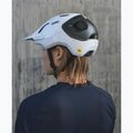 Casco da bici POC Axion Race MIPS bianco idrogeno/nero uranio opaco 9