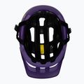 POC Axion Race MIPS casco da bici viola zaffiro/nero uranio metallizzato/opaco 5