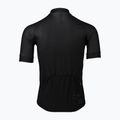 Maglia da ciclismo POC Essential Road Logo uomo nero uranio 6