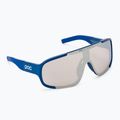 Occhiali da sole POC Aspire blu opale traslucido/clarity trail argento