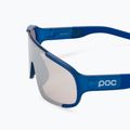 Occhiali da sole POC Aspire blu opale traslucido/clarity trail argento 5