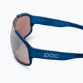 Occhiali da sole POC Crave blu opale traslucido/clarity trail argento 4