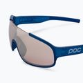 Occhiali da sole POC Crave blu opale traslucido/clarity trail argento 5