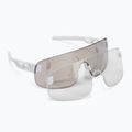Occhiali da sole POC Elicit hydrogen white/clarity road silver