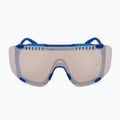 Occhiali da sole POC Devour blu opale traslucido/clarity trail argento 4