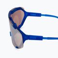 Occhiali da sole POC Devour blu opale traslucido/clarity trail argento 5