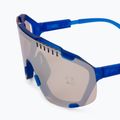Occhiali da sole POC Devour blu opale traslucido/clarity trail argento 6