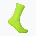 POC Fluo Sock Mid calzini da ciclismo giallo/verde fluorescente 5