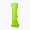 POC Fluo Sock Mid calzini da ciclismo giallo/verde fluorescente 6