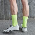 POC Fluo Sock Mid calzini da ciclismo giallo/verde fluorescente 8