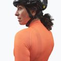Maglia ciclismo donna POC Essential Road zink orange 3