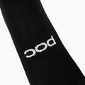 POC Zephyr Merino Mid calze da ciclismo nero uranio 5