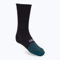 Calzini da ciclismo POC Flair Mid nero uranio/blu dioptasio