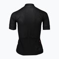 Maglia ciclismo donna POC Essential Road Logo nero uranio 2