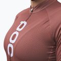 Maglia ciclismo donna POC Essential Road Logo sale himalayano/rosso granato 4
