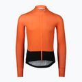 POC Essential Road manica lunga ciclismo uomo o zink orange 6