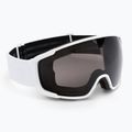 POC Zonula Clarity idrogeno bianco/clarity define/no mirror occhiali da sci