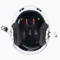 POC Obex BC MIPS casco da sci bianco idrogeno/arancio fluorescente avip 5