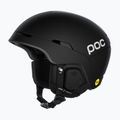 Casco da sci POC Obex MIPS Communication nero uranio opaco 9