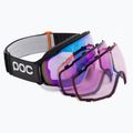 POC Zonula Clarity Comp + nero uranio/blu spectris occhiali da sci